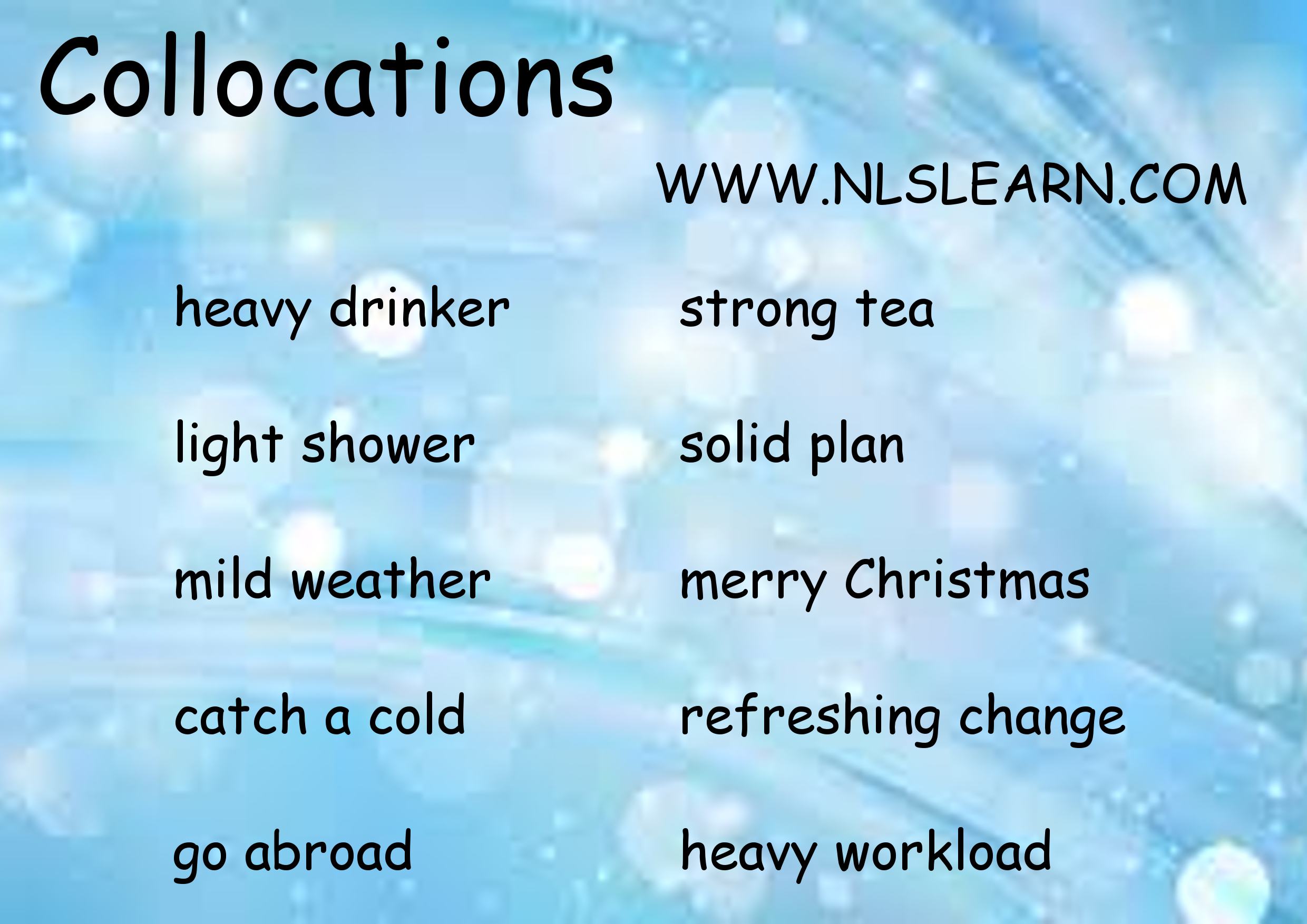 Collocations